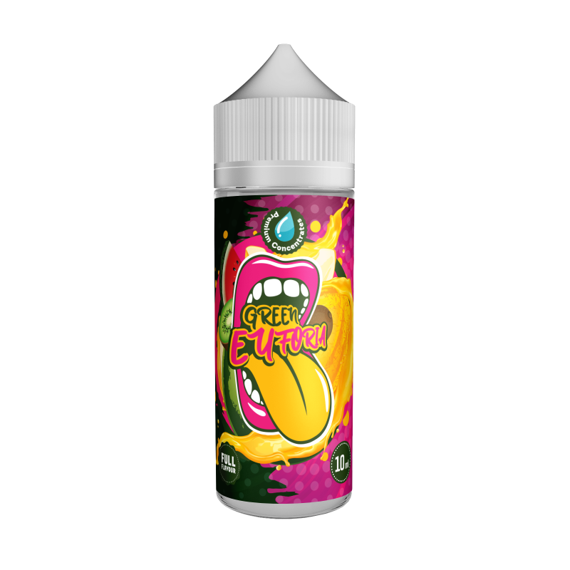 Big Mouth Shake and Vape Green Euforia 120ml/10ml