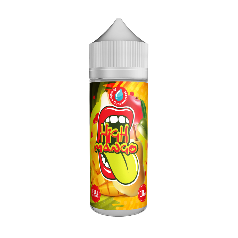 Big Mouth Shake and Vape High Mango 120ml/10ml