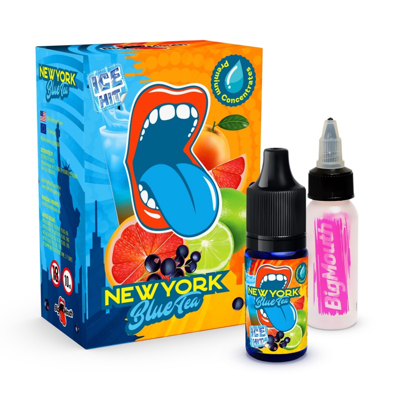 ICE HIT Big Mouth Classic New York Blue Tea 10ml