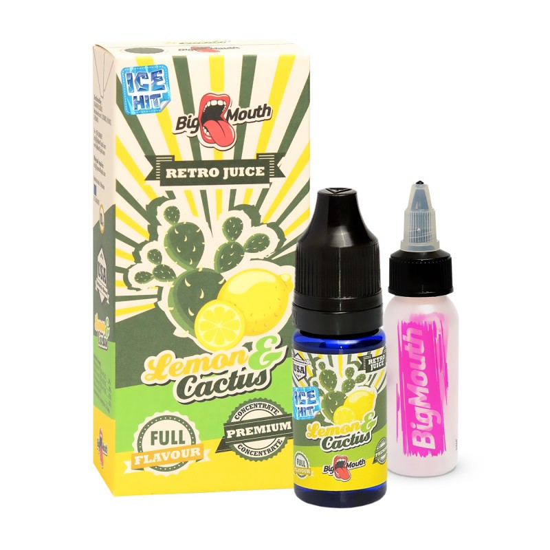 ICE HIT Big Mouth Retro Juice Lemon Cactus 10ml