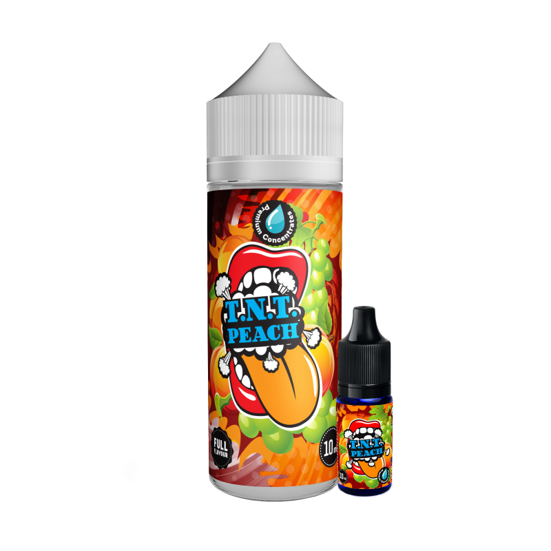 Big Mouth Shake and Vape TNT Peach 120ml/10ml