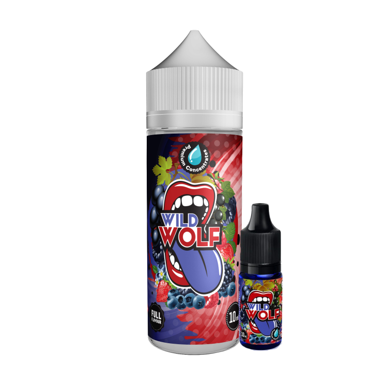 Big Mouth Shake and Vape Wild Wolf 120ml/10ml