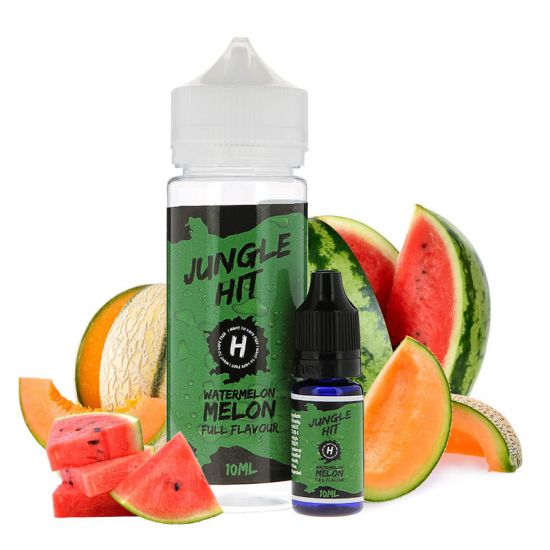 Jungle Hit Shake and Vape Watermelon Melon 120ml/10ml