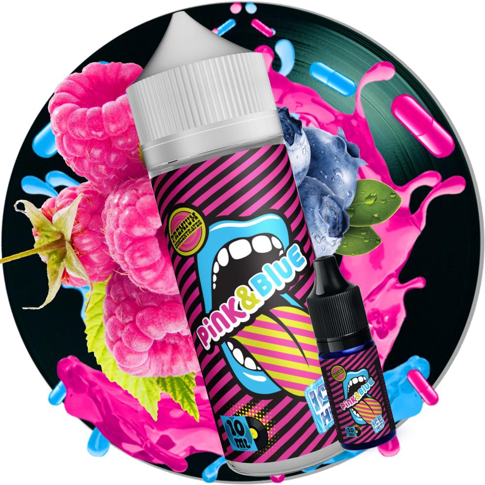 Big Mouth ICE HIT Shake and Vape Pink & Blue 120ml/10ml