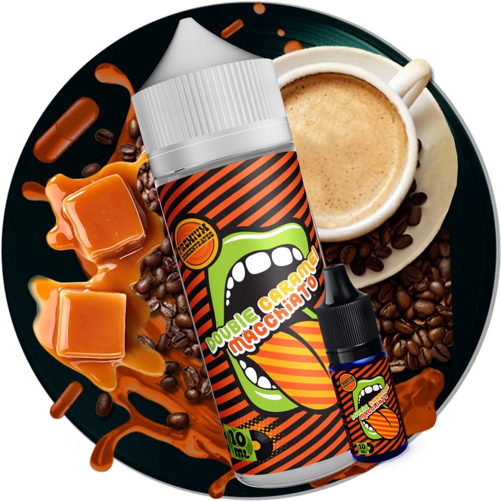 Big Mouth Shake and Vape Double Caramel Macchiato 120ml/10ml