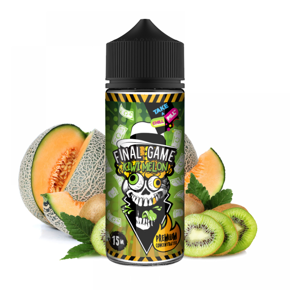 Chill Pill Shake and Vape Final Game Kiwi Melon 120ml/15ml