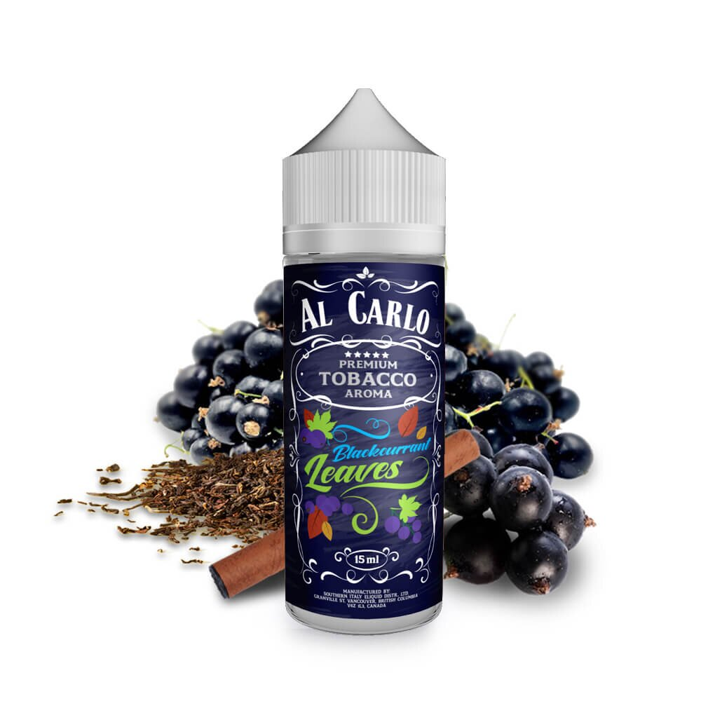 Al Carlo Shake and Vape Blackcurrant Leaves 120ml/15ml