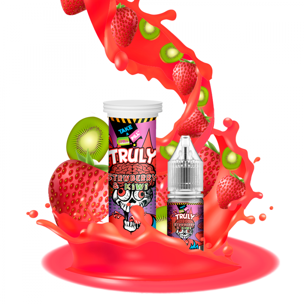 Chill Pill Truly Strawberry & Kiwi 10ml