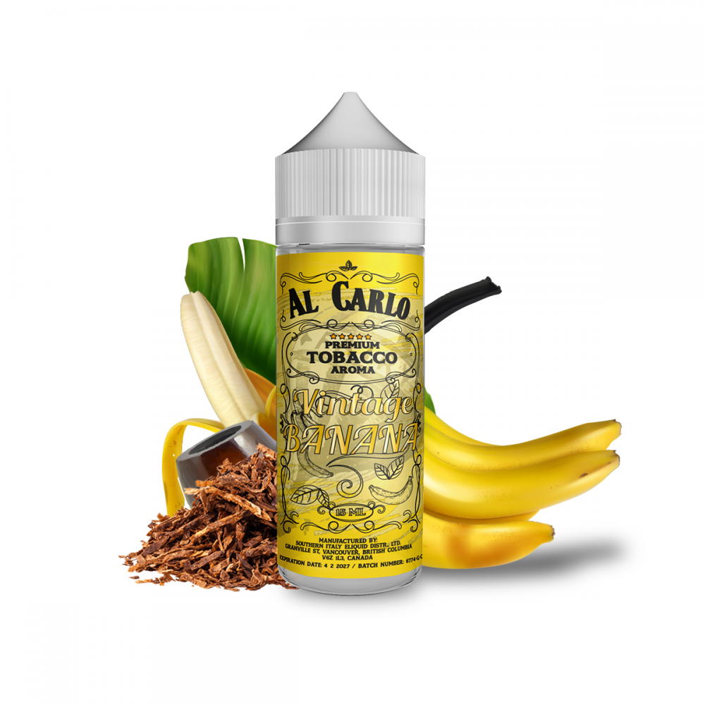 Al Carlo Shake and Vape Vintage Banana 120ml/15ml