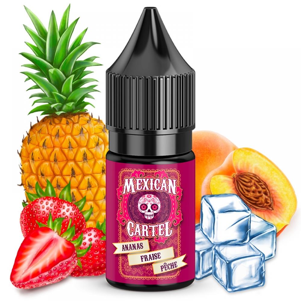 Mexican Cartel Ananas Fraise Pêche 10ml