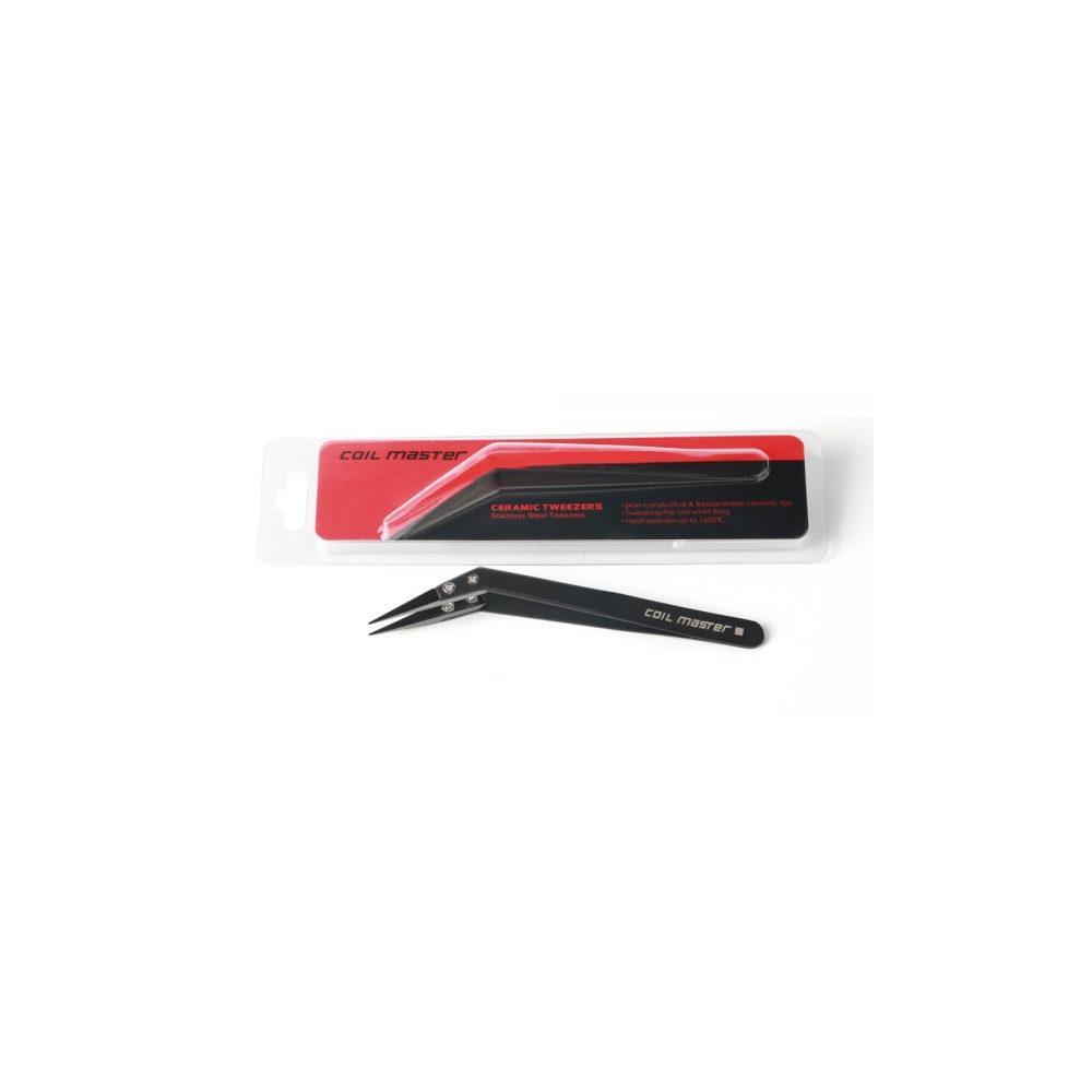 Coil Master Bent Ceramic Tweezer