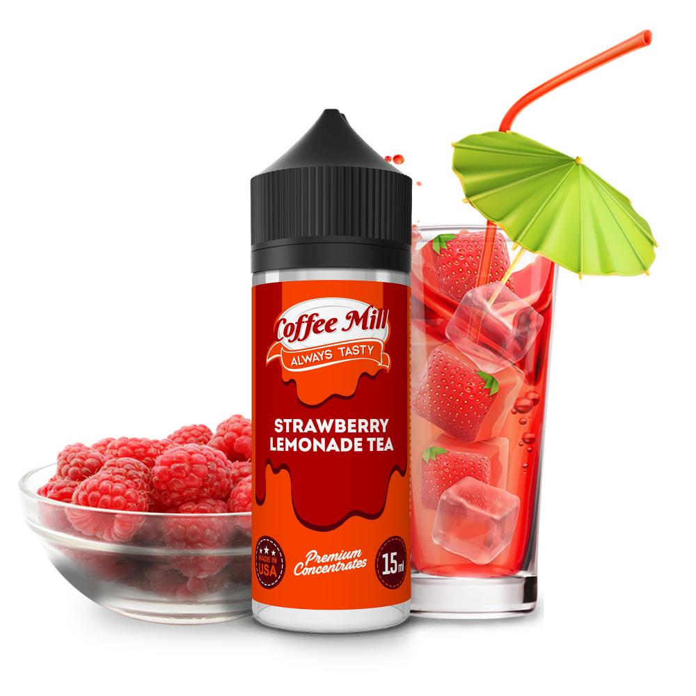 Coffee Mill Shake and Vape Strawberry Lemonade Tea 120ml/15ml