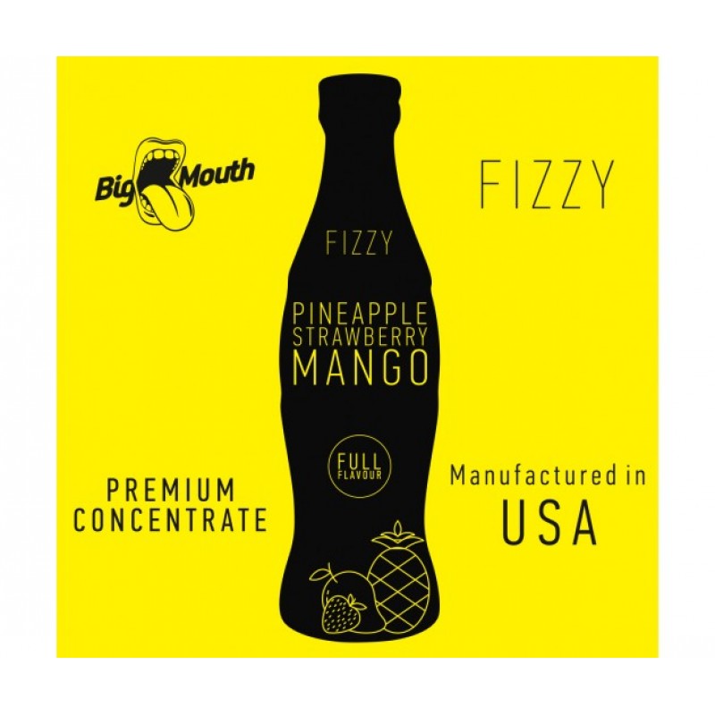 Big Mouth Fizzy Pineapple Strawberry Mango 10ml